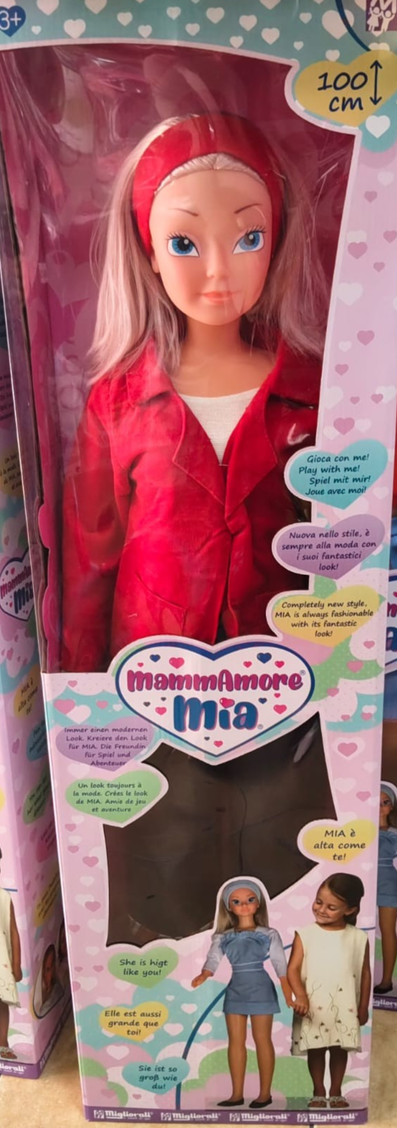 MIA TEMPO LIBERO 105 CM CON FASCIA ROSSA