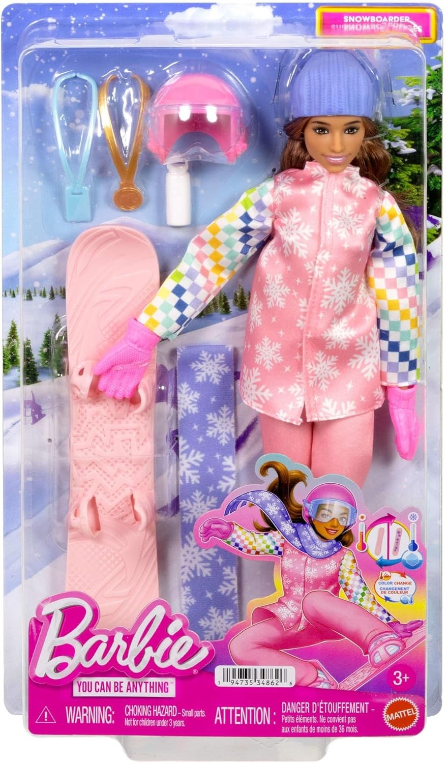BARBIE SNOWBOARDER 