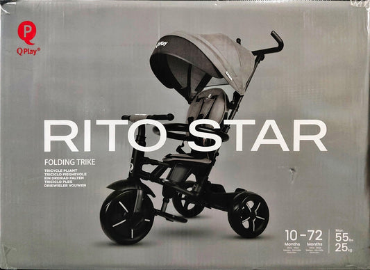 TRICICLO STAR PIEGHEVOLE BLUE 
