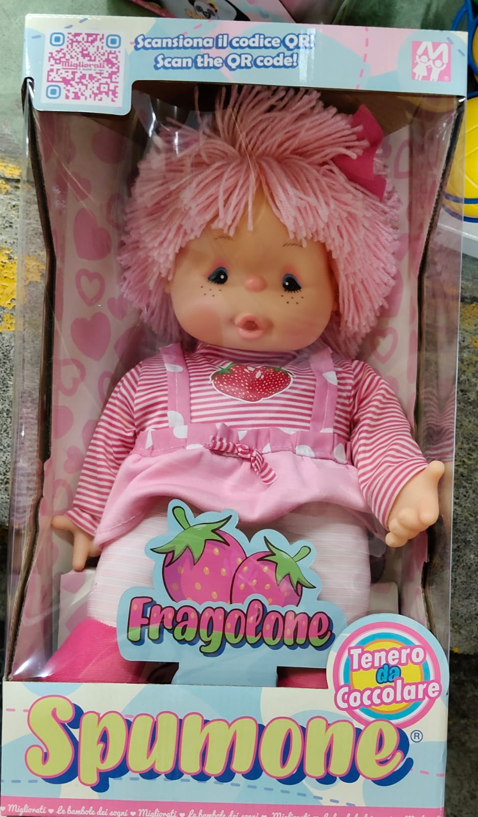 SPUMONE FRAGOLONE ROSA