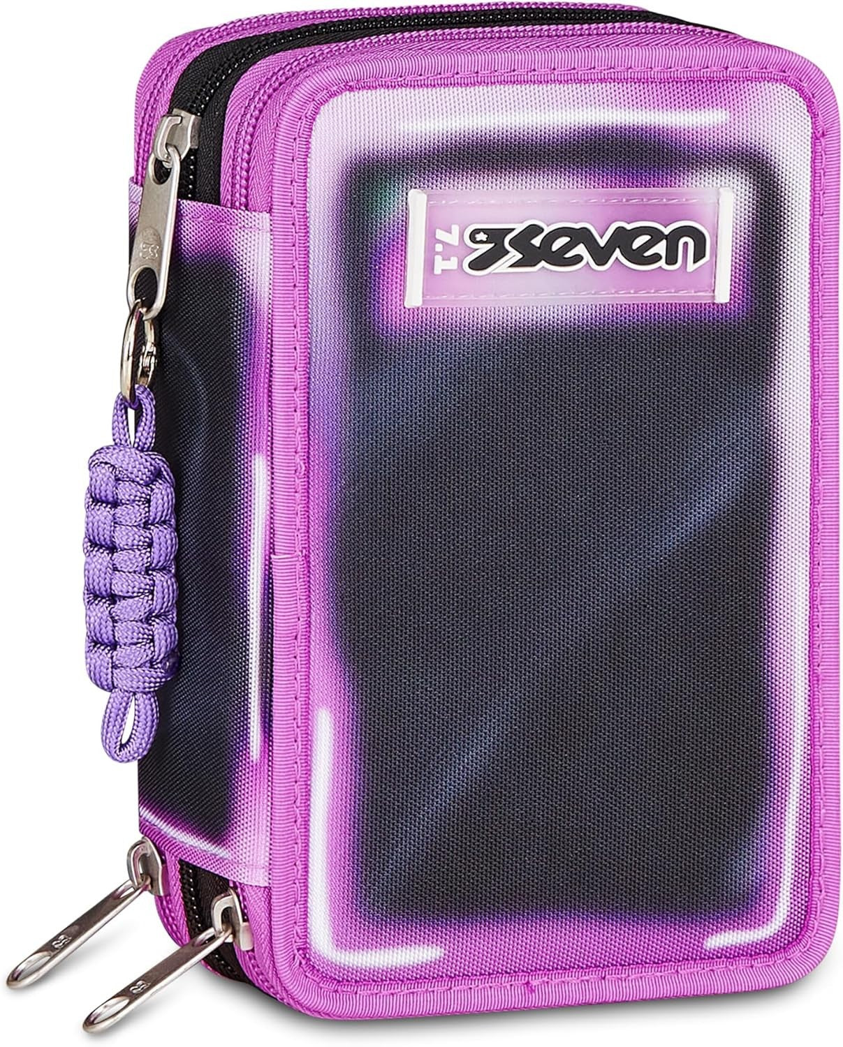 ASTUCCIO 3 ZIP SHADOWS OF COLOR FUXIA