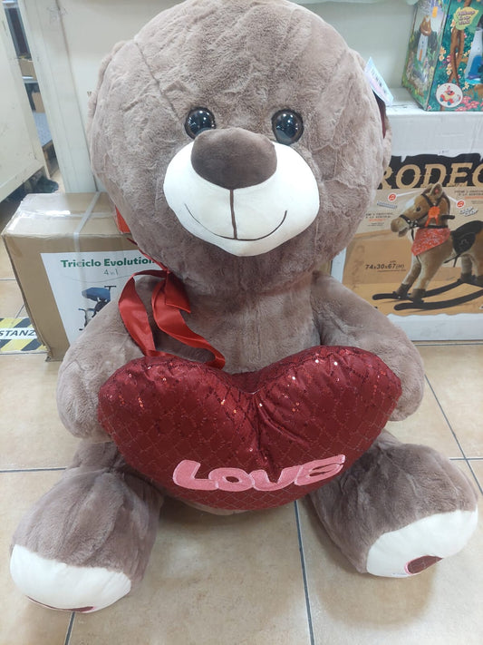 ORSO TED CON CUORE SCURO