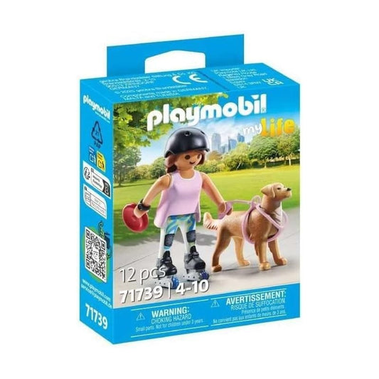 PLAYMOBIL MY LIFE 71739 GOLDEN RETRIEVER CON PERSONAGG 