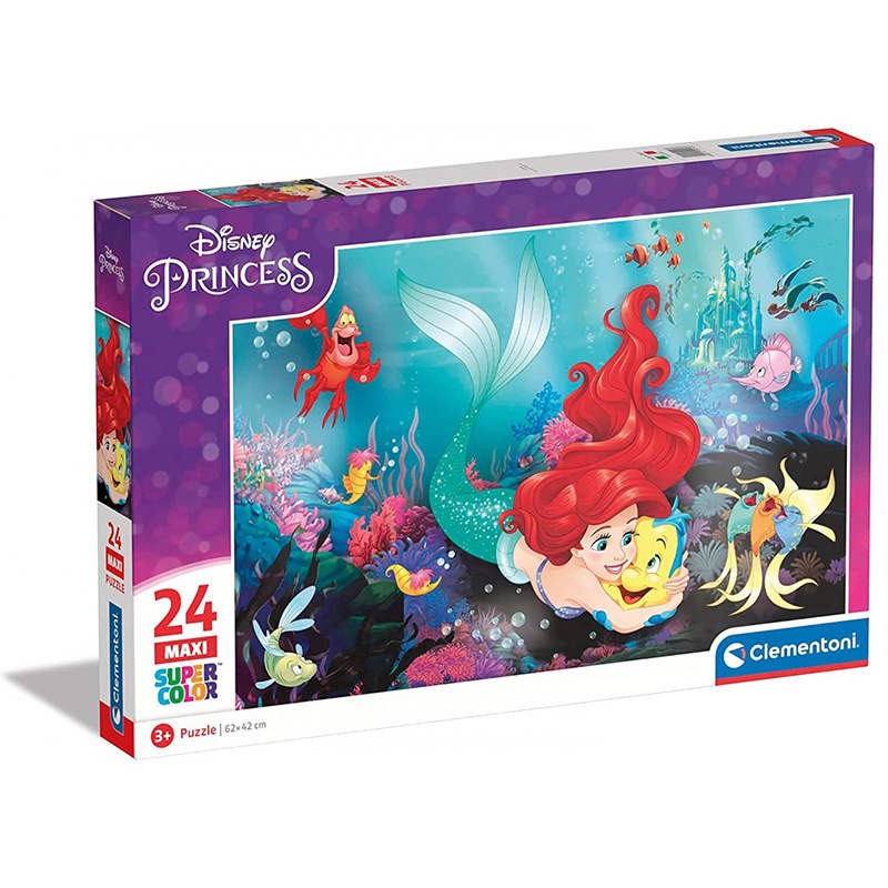 PUZZLE 24 PEZZI MAXI SIRENETTA 