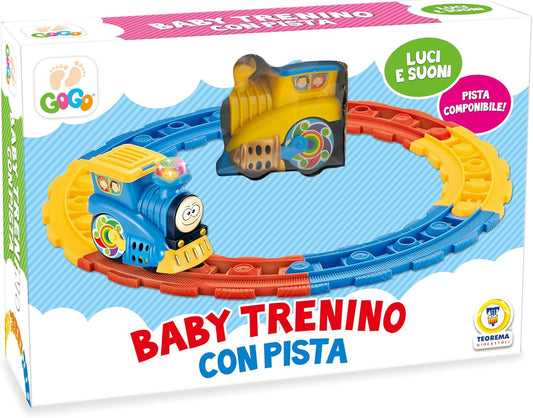 PISTA TRENO CON ACCESSORI LUCI E SUONI