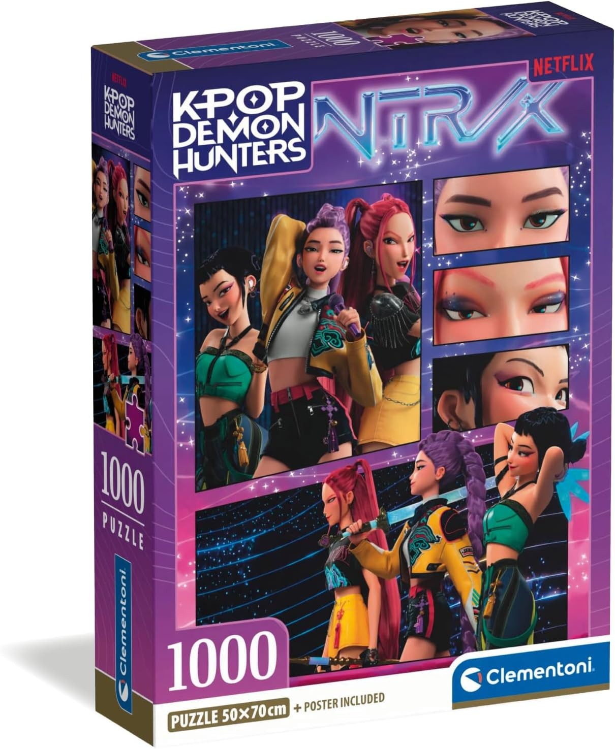 PUZZLE 1000 PZ DEMON HUNTERS SUPERKPOP