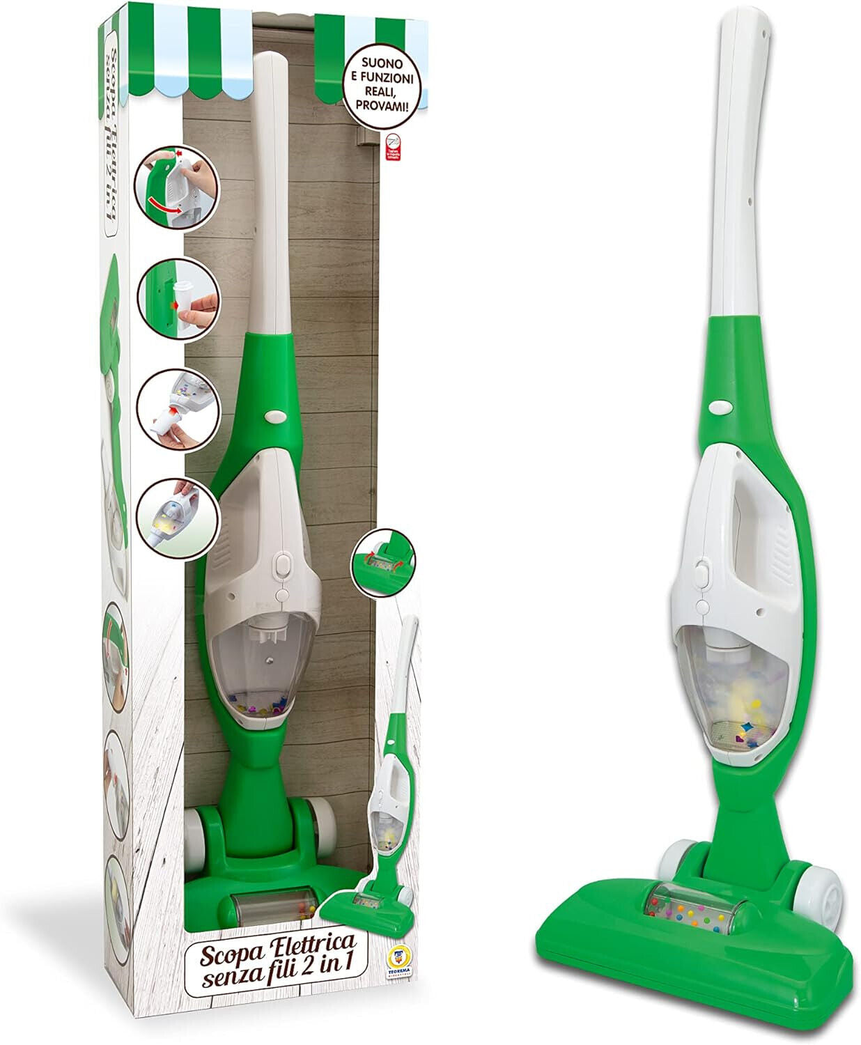SCOPA ELETTRICA 66 CM SENZA FILI