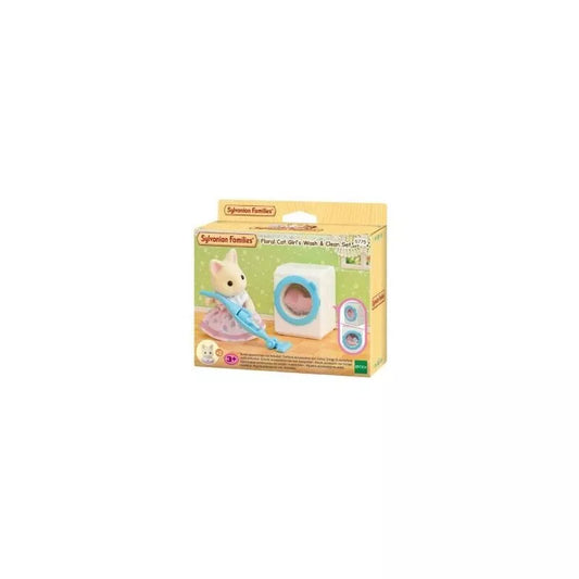 SYLVANIAN FAMILIES - SET LAVA E PULISCI GATTO