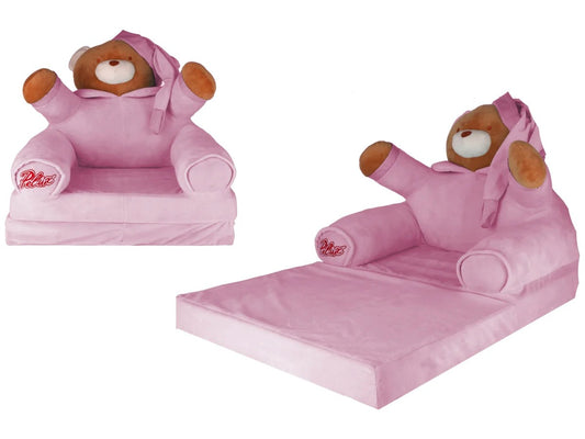 ORSETTO POLTRONA ALLUNGABILE ROSA