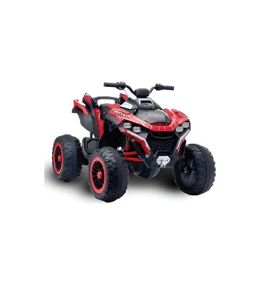 URBAN CITY QUAD ADVENTURE ROSSO ELETTRICO 24V CON LUCI LED