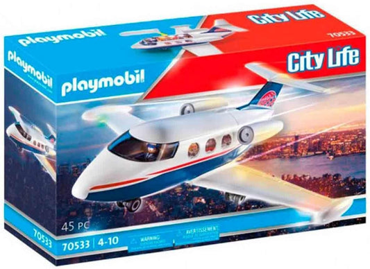 PLAYMOBIL CITY LIFE 70533 JET PRIVATO 