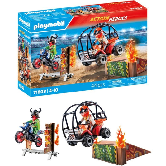 PLAYMOBIL ATION HEROES 71808 STUNT SHOW 