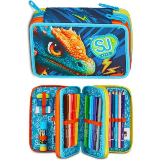 SEVEN ASTUCCIO 3 ZIP SJ GANG DRAGON GLIDE BOY