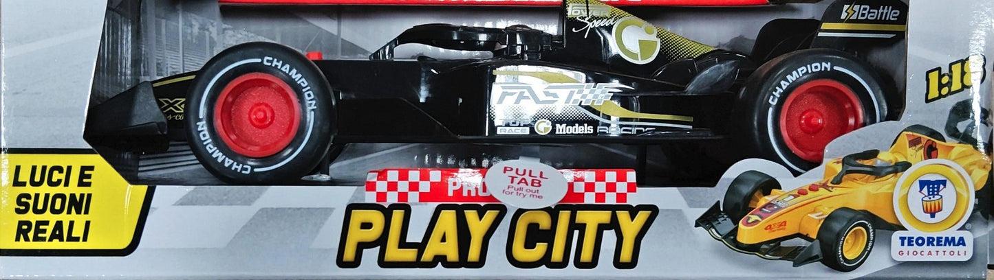 RACING CAR FORMULA 1 CON SUONO NERA