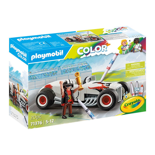 PLAYMOBIL COLOR 71376 : AUTO DA CORSA 