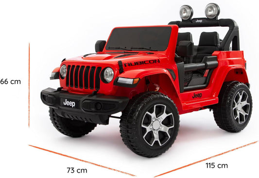 JEEP WRANGLER ROSSA 12V 