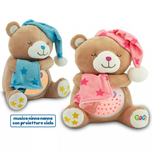 ORSETTO DOLCE NANNA CON LUCE E MELODIA VENDITA UNITARIA COLORE CASUALE