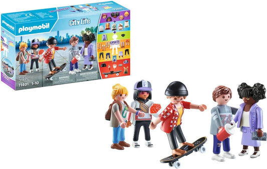 PLAYMOBIL 71401 MY FIGURES - SET PERSONAGGI IN CITTA'