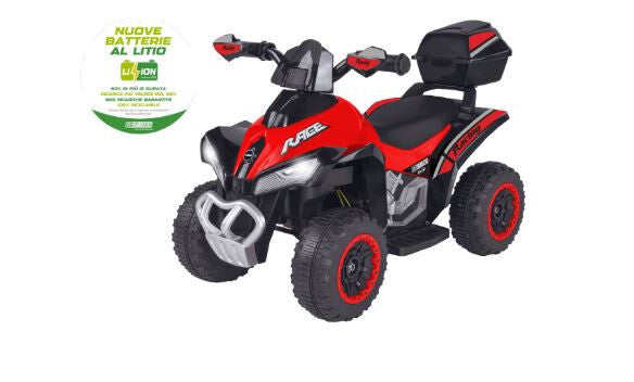MINI QUAD ROSSO 8,4V