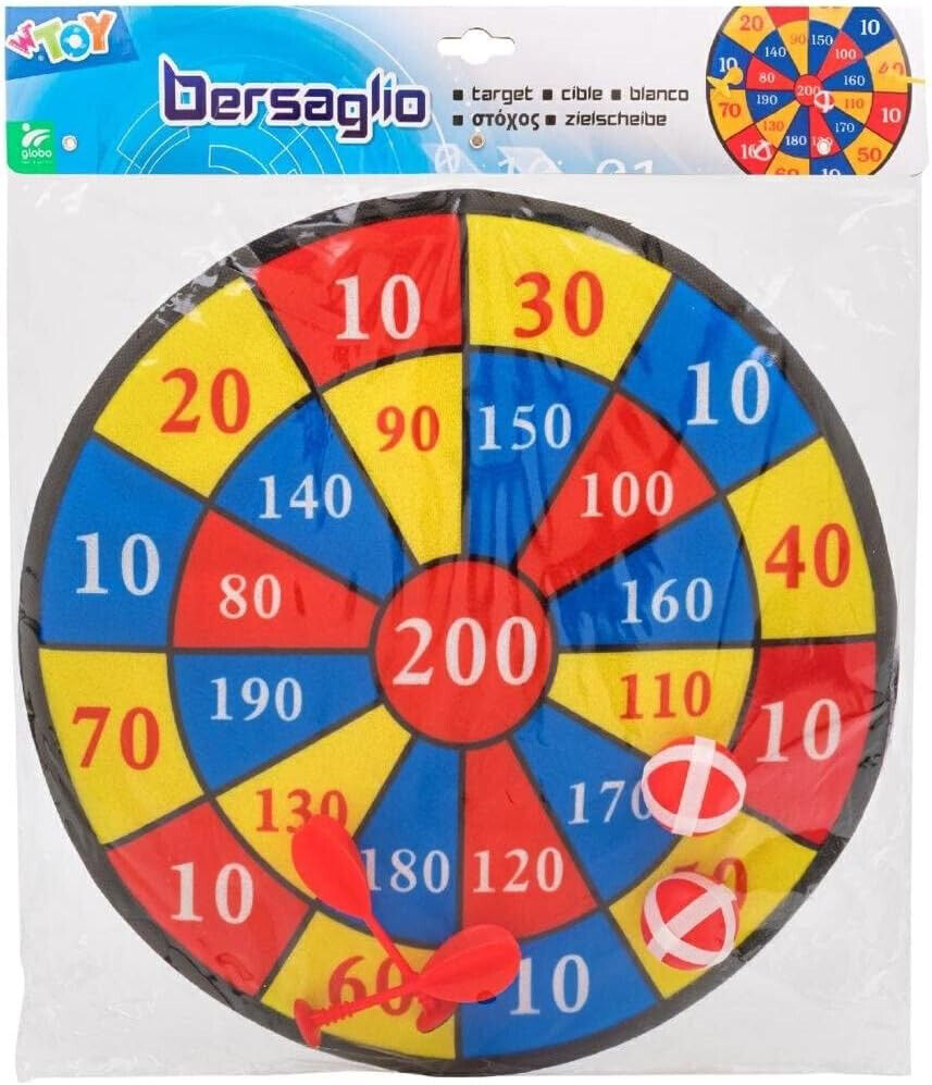 BERSAGLIO DI STOFFA 35CM CON PALLINE