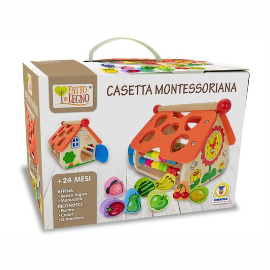 CASETTA MONTESSORIANA IN LEGNO