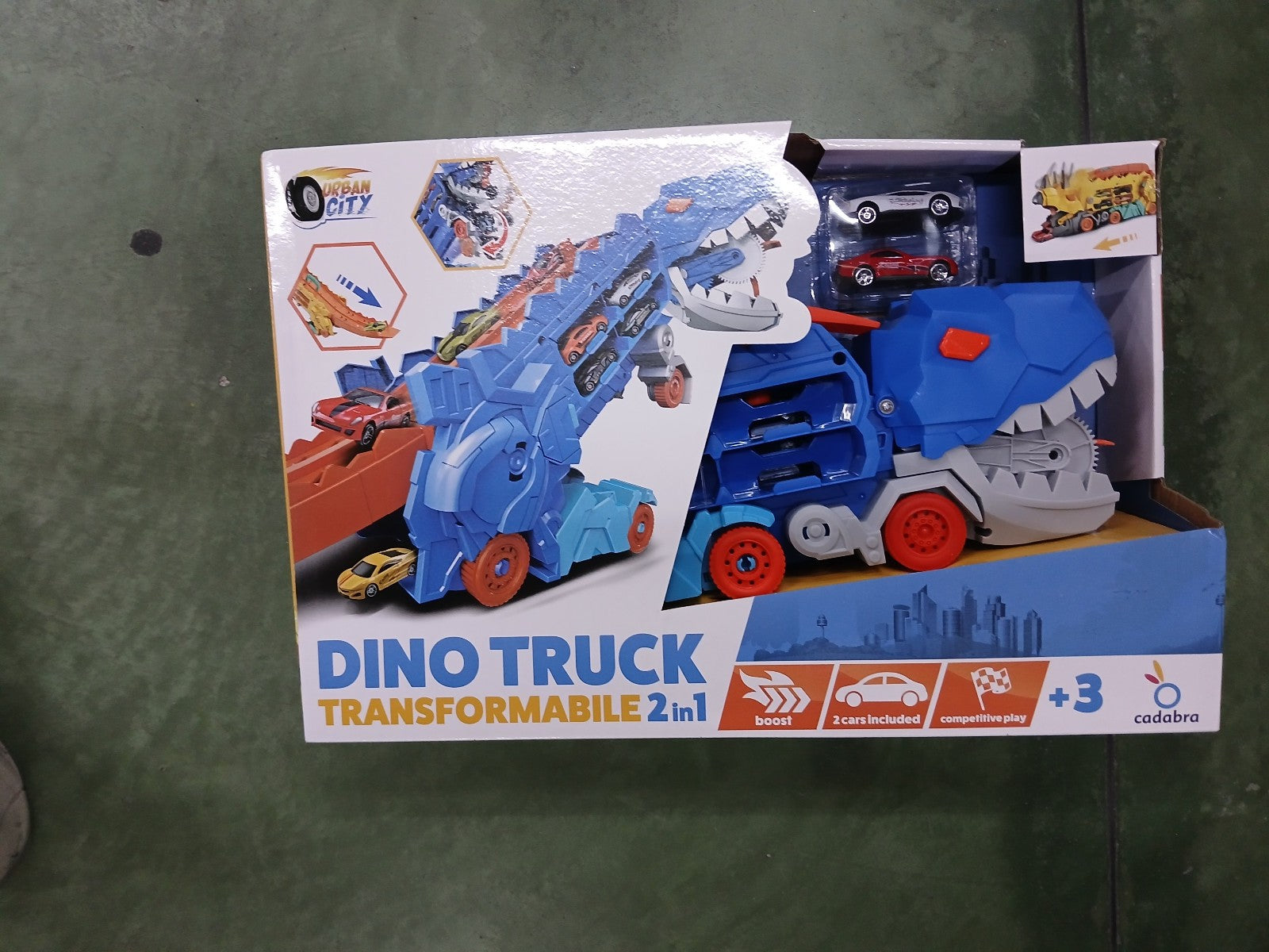 URBAN CITY DINO TRUCK TRANSF 