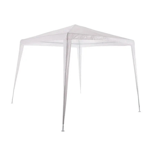 GAZEBO RAFIA PLASTICA BIANCO 3X4 M 300X400X240