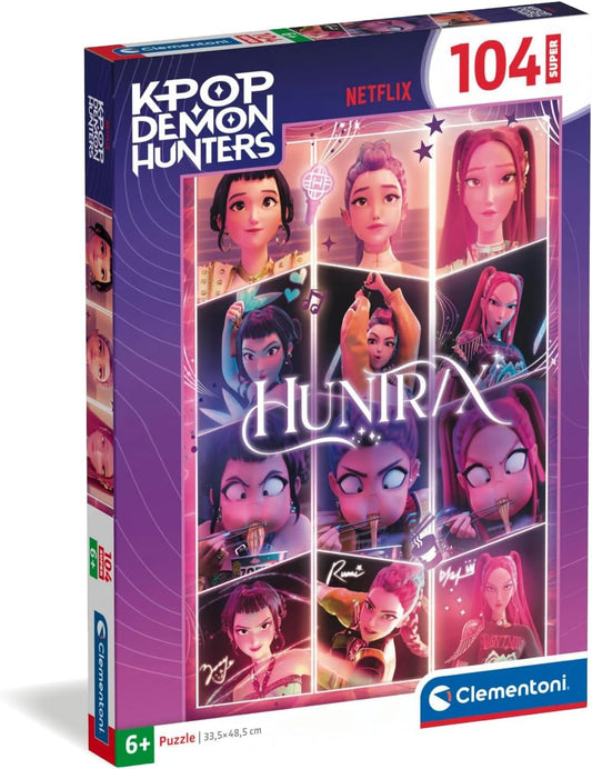 PUZZLE 104 PZ KSUPER POP DEMON HUNTERS HUNTRIX