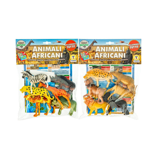 ANIMALI DELL'AFRICA VENDITA UNITARIA SOGGETTO CASUALE