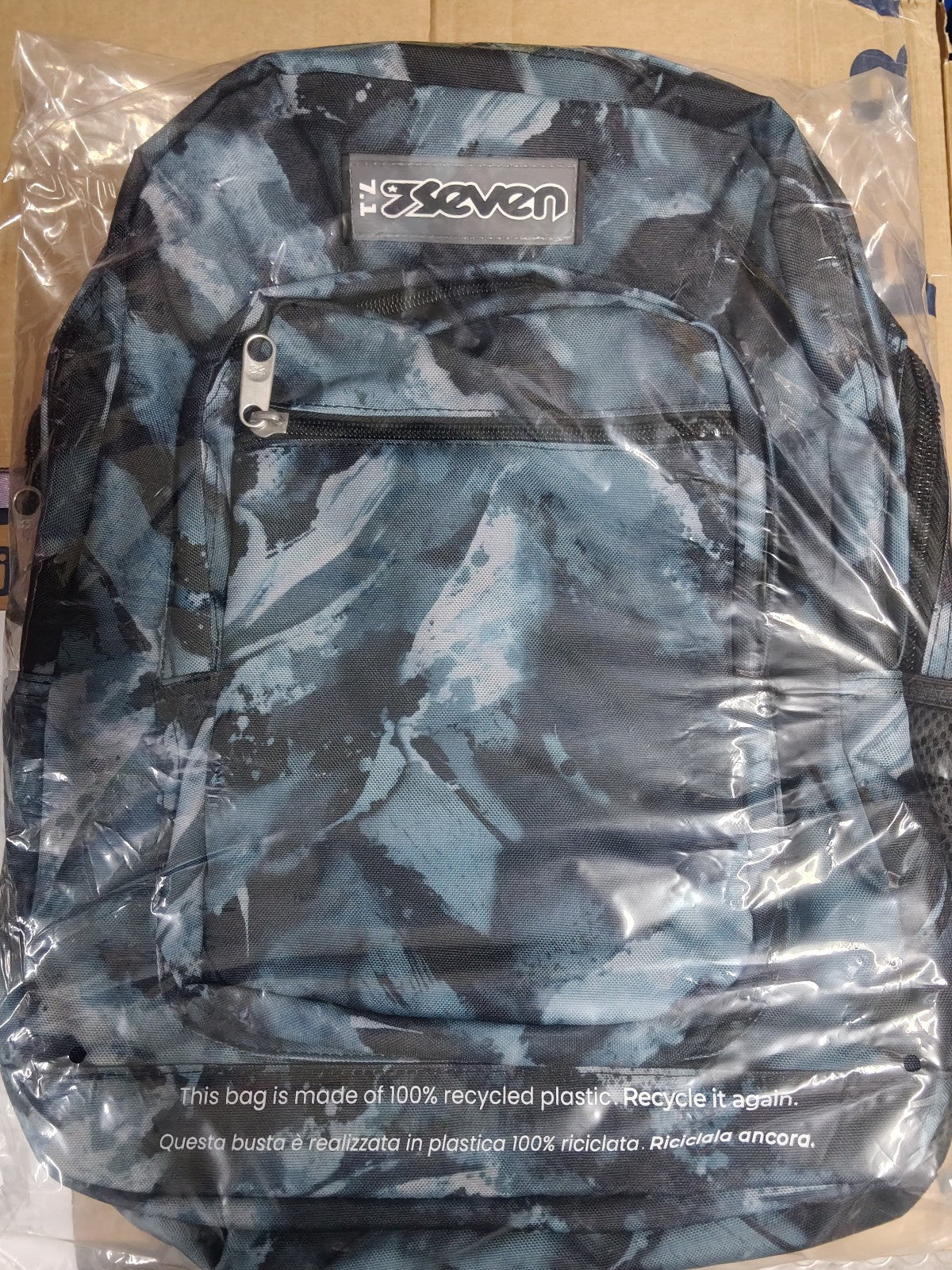 ZAINO FREETHINK BOY SFUMATURE BLU