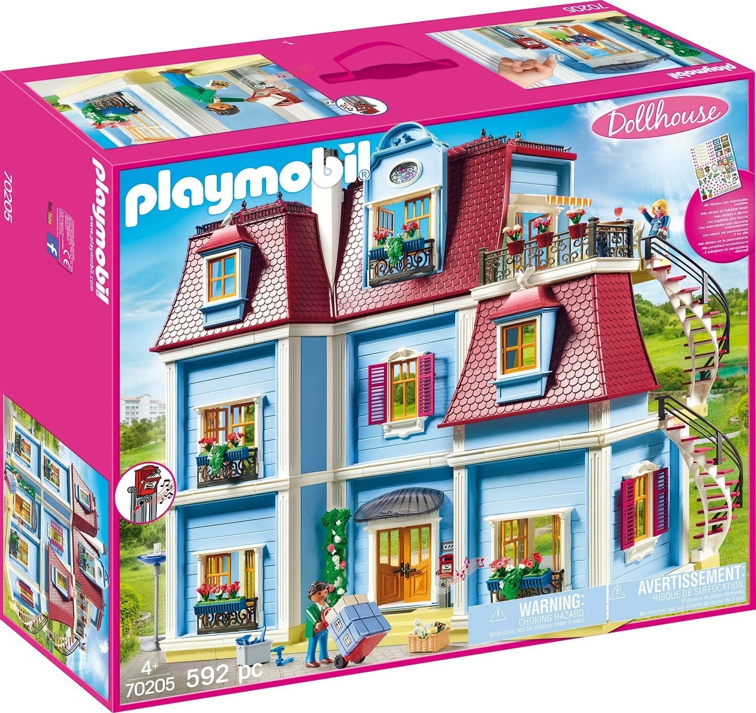 PLAYMOBIL DOLLHOUSE GRANDE CASA DELLE BAMBOLE 