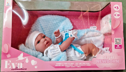 EVA DELUXE COMPLETINO AZZURRO