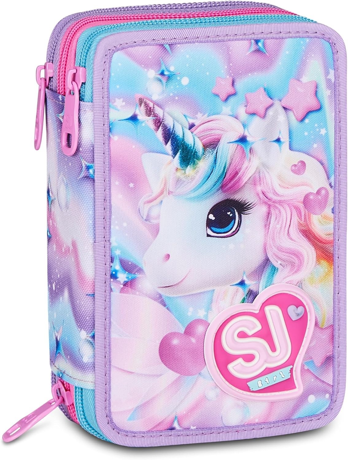 ASTUCCIO 3 ZIP GLOW LED UNICORNO 