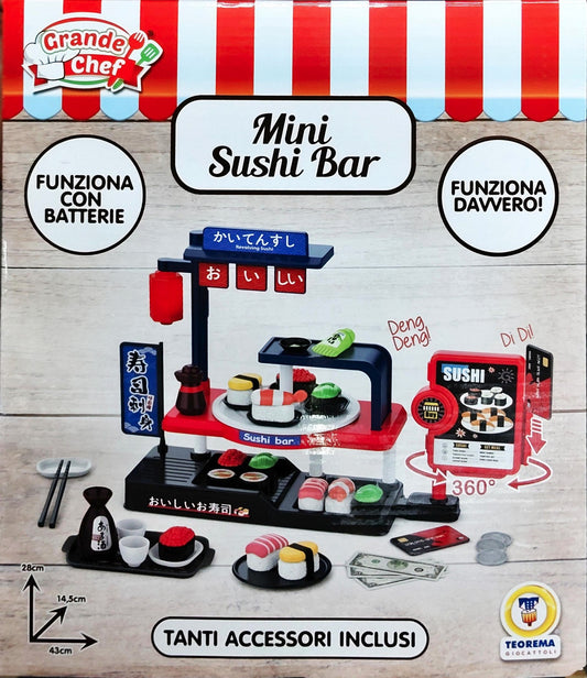 MINI SUSHI BAR CON ACCESSORI