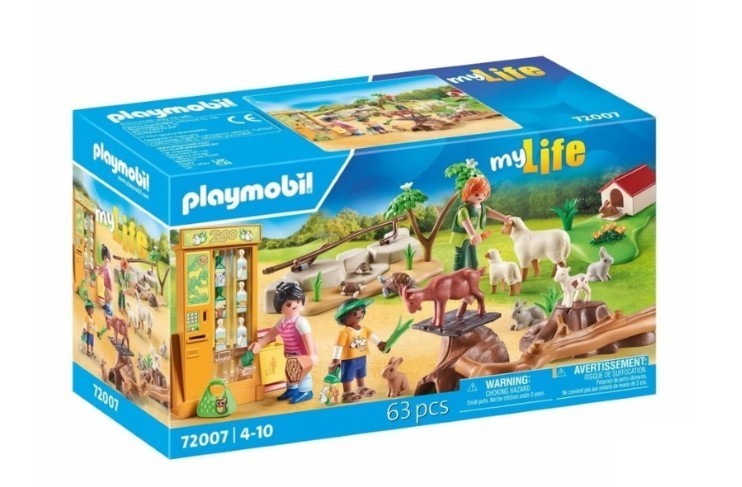 PLAYMOBIL MY LIFE 72007 LO ZOO DEI PICCOLI 