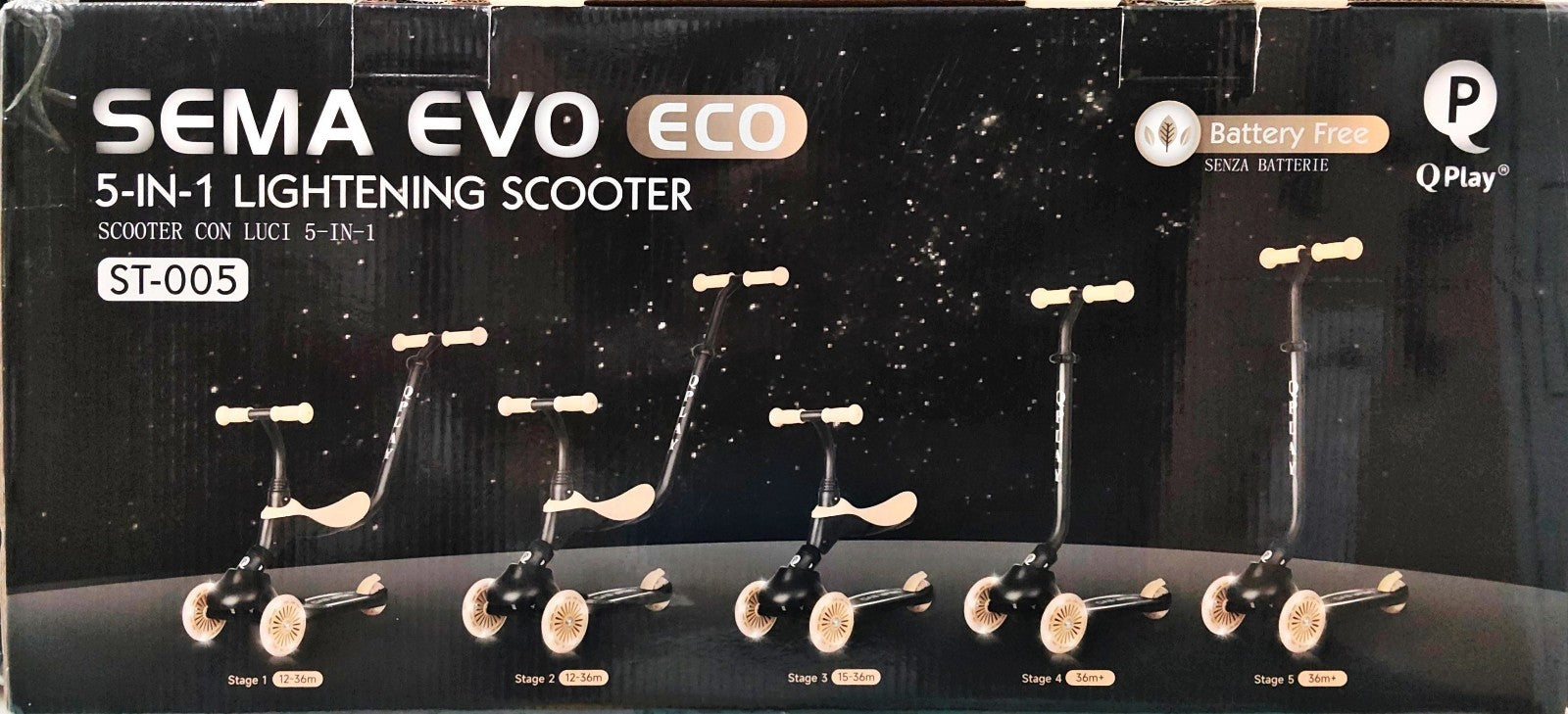 SCOOTER SEMA EVO 5IN1 BLUE 