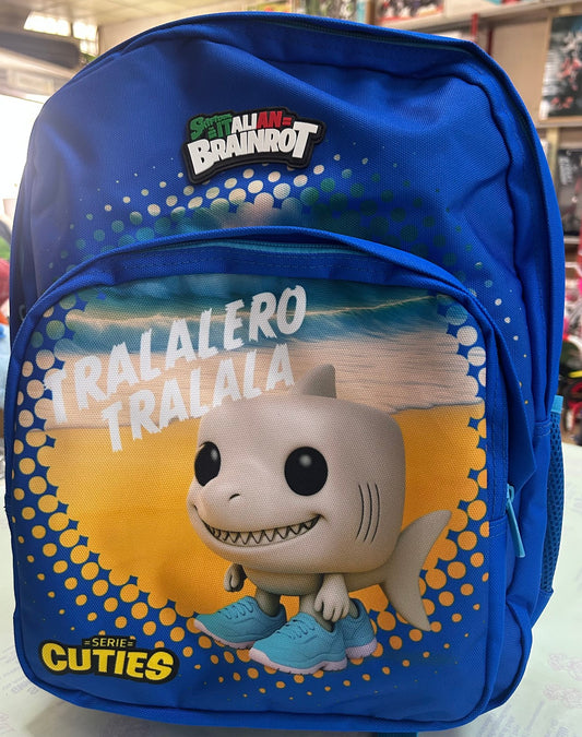 ZAINO SKIFIDOL BRAINROT TRALALERO TRALALA