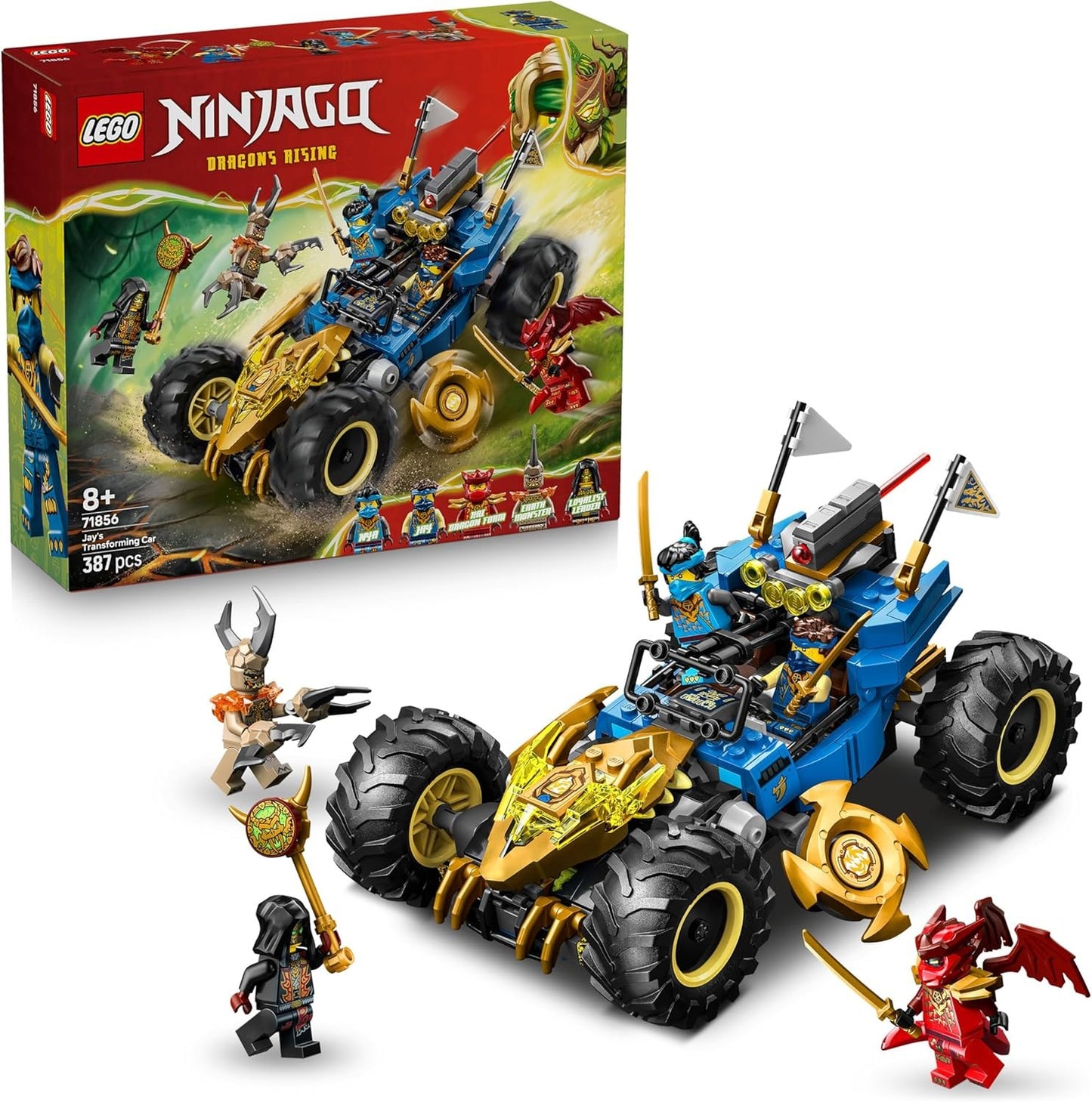 LEGO71856 AUTO MUTAFORMA DI JAY 