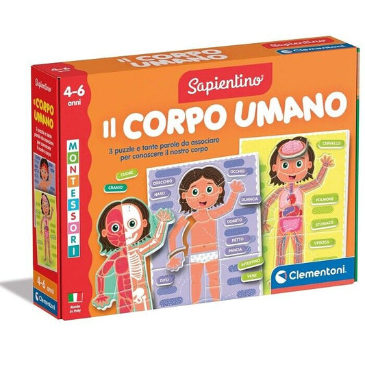 MONTESSORI - IL CORPO UMANO 