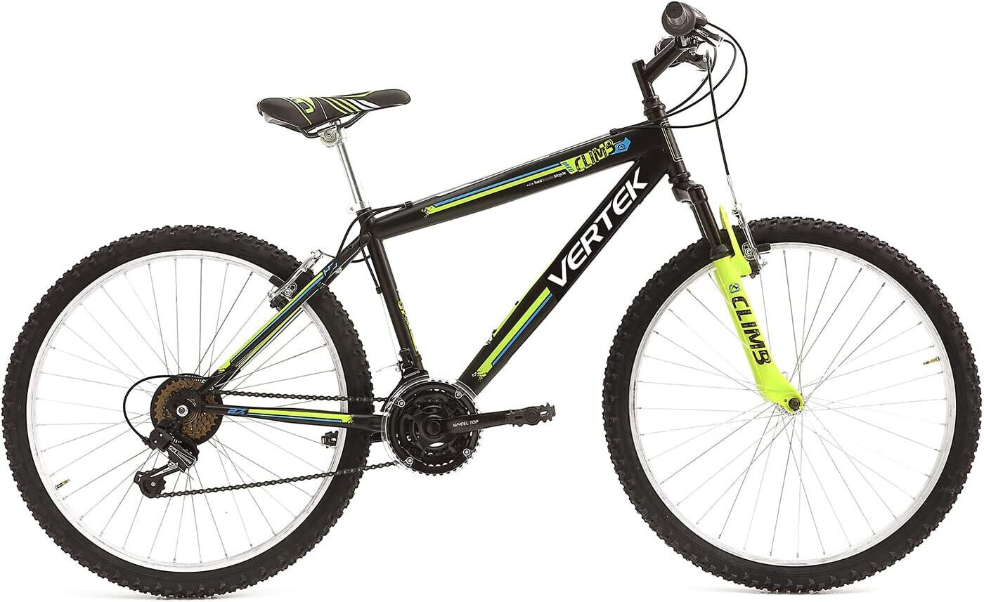 BICI 27.5'' MTB CLIMB 18V NERA E GIALLA