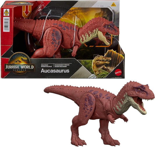 MODELLINO JURASSIC WORLD REBITH RUGGITO SELVAGGIO AUCASAURUS