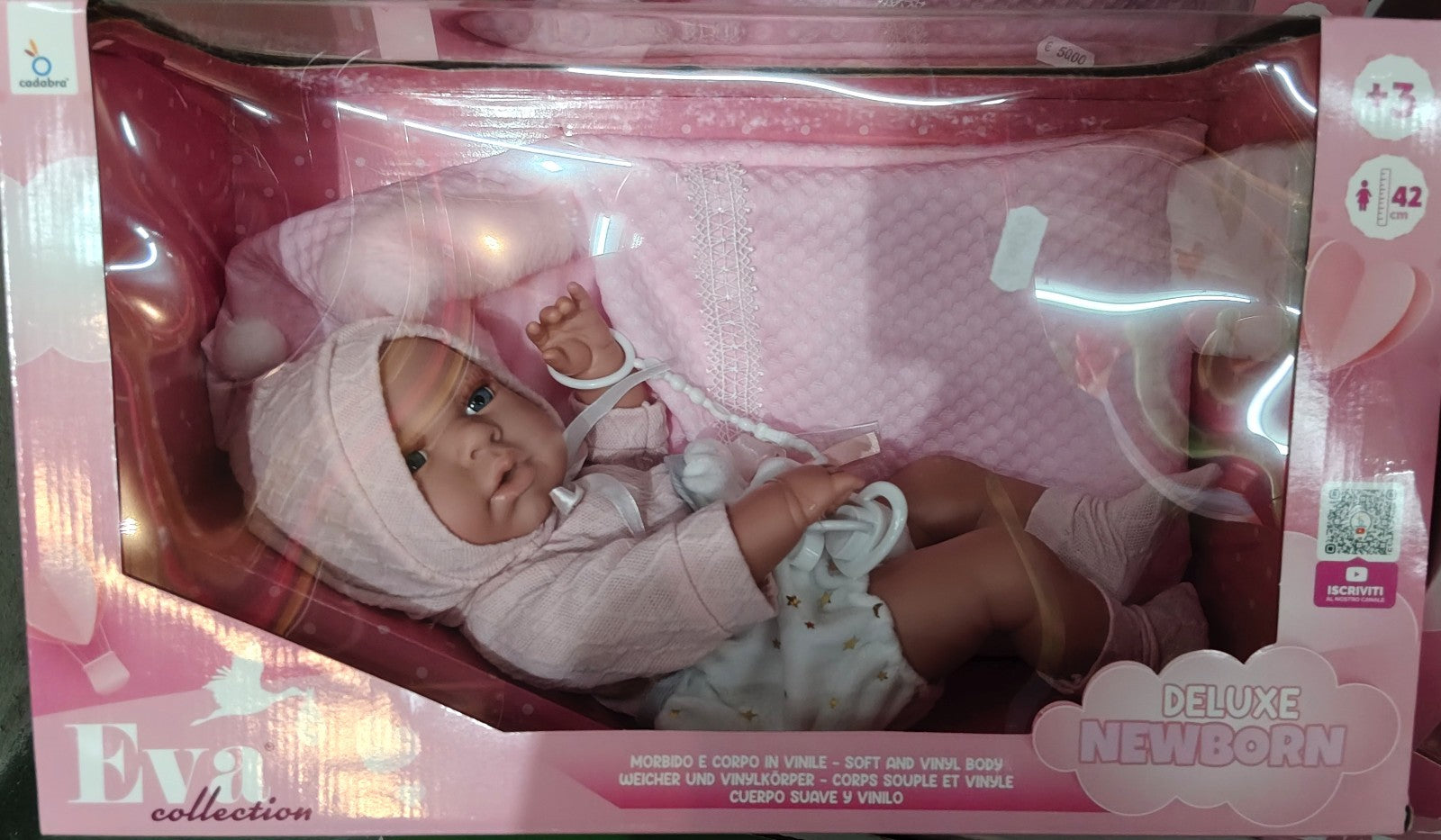 BAMBOLA EVA NEWBORN DELUXE T 