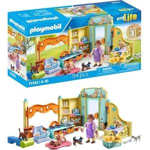 PLAYMOBIL MY LIFE 71743 CASA PER CUCCIOLI 