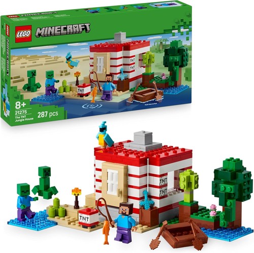 LEGO 21275 MINECRAFT CASA NELLA GIUNGLA ESPLOSIVA