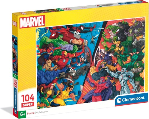 PUZZLE-104-PEZZI-MARVEL-