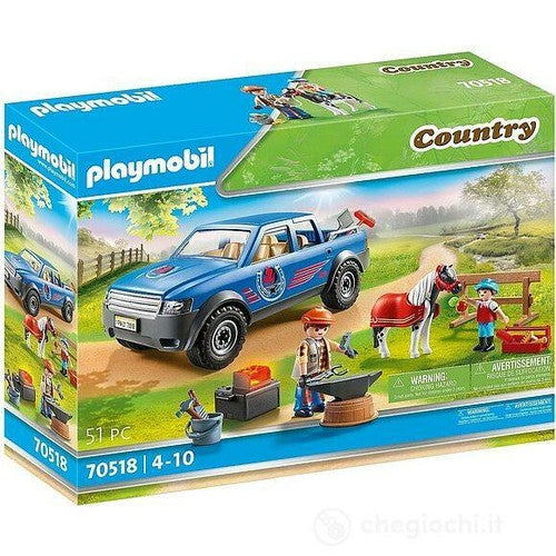 PLAYMOBIL 70518 MANISCALCO CON PICKUP
