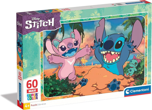 PUZZLE 60 PEZZI MAXI STITCH 