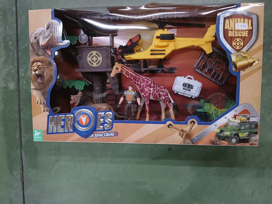 PLAYSET CON ANIMALI E VEICOLI CON ACCESSORI VENDITA UNITARIA SOGGETTO CASUALE