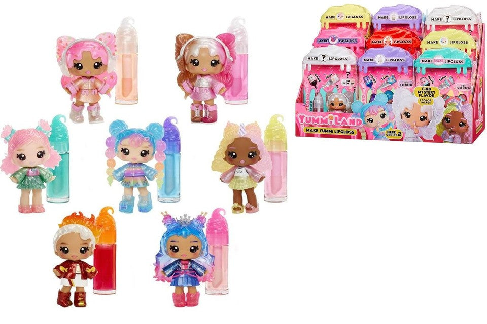 YUMMILAND LIP GLOSS MISTERY CASE VENDITA UNITARIA SOGGETTO CASUALE