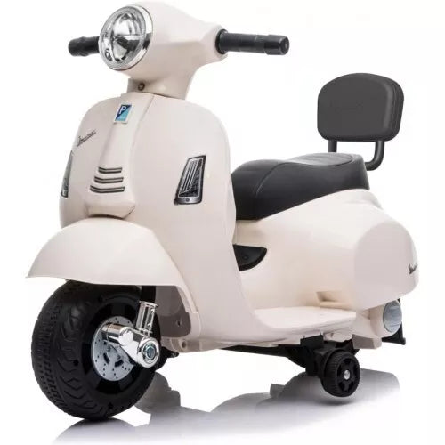 MINI VESPA PIAGGIO CON SCHIENALE BIANCA